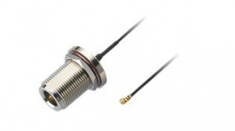 CAB.954, RF Cable Assembly, N Female - U.FL Female, 300mm, Black, Taoglas