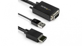 VGA2HDMM3M, USB Powered Video Cable, VGA Plug - HDMI Plug, 1920 x 1080, 3m, StarTech.com