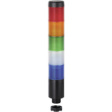 698 160 75 LED stacking beacon Kompakt 37, red/yellow/green/clear/blue