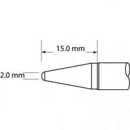 SFV-CNL20, Soldering tip Conical, Metcal