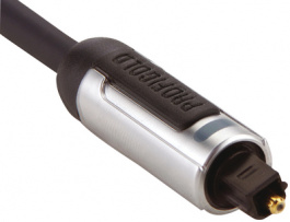 PROA5601, Audio cable 1 m Black, PROFIGOLD