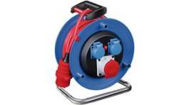 1182778501, Extension Cable Reel IP44 PVC 25m 3x CEE/Type K - CEE, Brennenstuhl