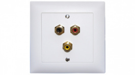 UP-ED/3CINCH-FF, In-wall mounting set, Contrik