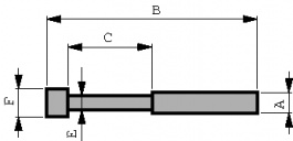 SPA-4A, Spring contact 7 A 33.53 mm, Everett Charles Technologies