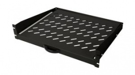DN-19-TRAY-2-450-SW, Extendible Shelf for 19" Cabinets, 352mm, Black, DIGITUS