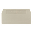 1608740000 ZAP/TW 1 End plate Dark Beige