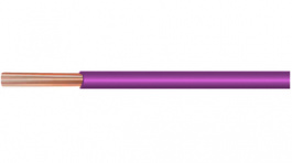 5853/19 VI005 [30 м], Hook-Up Wire, 0.154 mm2, Violet Copper Strand, Silver Plated PTFE, Alpha Wire
