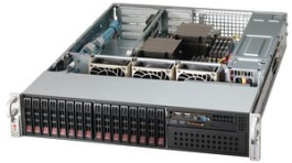 CSE-219A-R920WB, SuperChassis Server Case with Redundant Power Supply, 16x 2.5", 1x 5.25", 920W, Supermicro