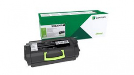 53B2000, Toner Cartridge, 11000 Sheets, Black, Lexmark