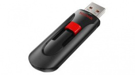 SDCZ60-256G-B35, USB Stick, Cruzer Glide, 256GB, USB 2.0, Black / Red, Sandisk