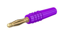 22.2618-26, Laboratory Socket, diam. 2mm, Violet, 10A, 60V, Gold-Plated, Staubli (former Multi-Contact )