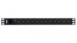 PE0212G AT-G, Basic 1U PDU, 16A, 12x IEC 60320 C13, Aten