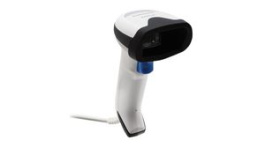 QD2590-WH, Barcode Scanner, 2D Code/1D Linear Code/Postal Code, 5 ... 410 mm, RS232/USB/PS/2, Cable, White, Datalogic