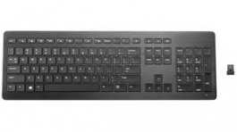 Z9N41AA#ABD, Wireless Premium Keyboard DE Germany/QWERTZ USB Black, HP