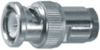BNC-M-RG58U Cable plug BNC straight 50 Ohm, Male, BNC