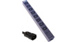 RND 465-00225 PDU 19'', 8 x C13, Black, Plug Type C14 (IEC)