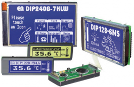 EA DIP180B-5NLW, LCD-graphic display 180 x 32 Pixel, Electronic Assembly