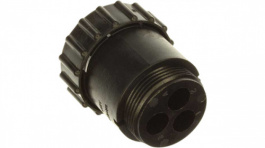 213905-1, Plug CPC5 Poles=3, Accepts Male Contacts/Free Hanging/Cable Mount, TE Connectivity