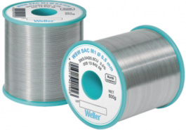 WSW SAC L0 0.5MM, 100G, Solder wire Sn96.5/Ag3/Cu0.5 100 g 0.5 mm, Weller