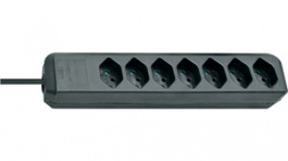 1157922, Eco-Line Power Strip, 2 m, Black, Brennenstuhl