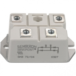 SKB72/12, Диодный мост; 1,2кВ; 70А; G35,SEMIPONT3; на провод, SEMIKRON