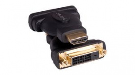 12033115, Adapter, HDMI Plug - DVI-D 24+1-Pin Socket, Roline