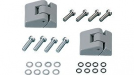 CCAHK, Hinge Kit, Die-Cast Aluminium, Grey, HOFFMAN