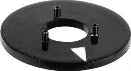 331.250, Disk with arrow black 14.5 mm, Mentor