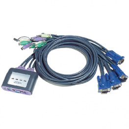 CS64A, Easy KVM-Switch 4-port VGA PS/2, Aten