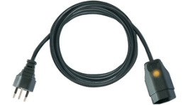 1160142, Extension cable 5 m CH, Brennenstuhl