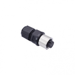 M12A-8PFF-IP68, M12 Plug 8-Pin, Female, IP68, Moxa