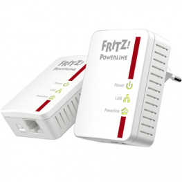 20002661, FRITZ!Powerline 510E set 1 x 10/100 500 Mbps, AVM
