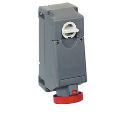 TM 3263KSP, TM..SP/KSP, sockets, interlocked socket-outlets, with base box, 32A(A.C.), ILME