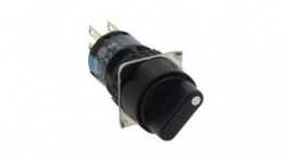 AS6M-2Y2P, Rotary Switch 2-Pole 2-Pos 90° Panel Mount, IDEC