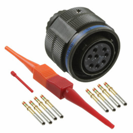 D38999/26WC8SN, Cable socket 8P, Amphenol
