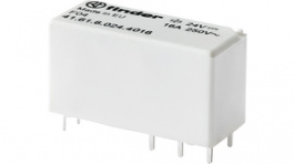 41.61.6.012.4016, PCB power relay 12 VDC 400 mW, FINDER