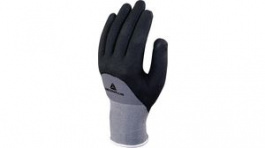 VE729NO09, Knitted Polyamide Spandex Glove Size=9 Grey, Delta Plus