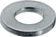 RND 610-00615 [200 шт] Flat Washer, M2, Zinc-Plated Steel, Pack of 200 pieces