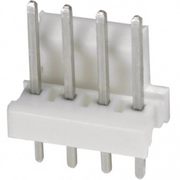 640456-4, Гнездо; провод-плата; "папа"; PIN:4; 2,54мм; THT; MTA-100; луженые, TE Connectivity