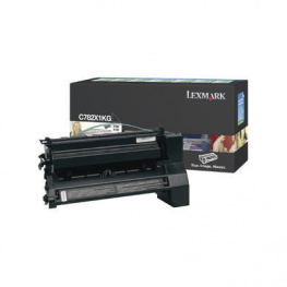 C782X1KG, High Capacity Toner, Black, high capacity 15 000, Lexmark