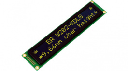 EA W202-XDLG, Dot matrix OLED display 9.66 mm 2 x 20, Electronic Assembly