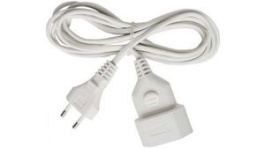 1161670, Extension Cable Euro Plug 5 m, Brennenstuhl