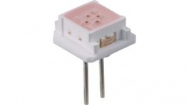 AT627C05, 4-Element LED Lamp Red, NKK Switches (NIKKAI, Nihon)