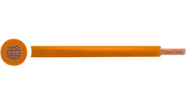 RND 475-00594 [100 м], Tri-Rated Wire, 4.00 mm\x1a, orange Copper bare PVC, RND Cable