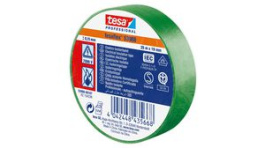 53988-00107-00, Soft PVC Insulation Tape Green 19mm x 25m, Tesa
