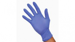 RND 600-00253 [100 шт], Dermagrip Nitrile Extended Cuff Protection Gloves, Blue, Large, Pack of 100 piec, RND Lab
