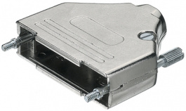 DVM09UN4-OS-Metal Cap, D-Sub metal hood Poles 9, Deltron swiss