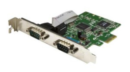 PEX2S1050, PCI Express Serial Card with 16C1050 UART, 2x DB9, PCI-E x1, StarTech.com