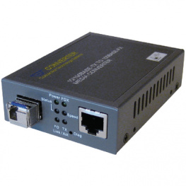 CVT-2512W2A(SM-20), Converter FTTH-FE RJ45 10/100-100BX LC/SM, ZYXEL