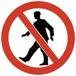 PS5-D-150-WH [10 шт], Prohibition signs PU=10 ST, HellermannTyton